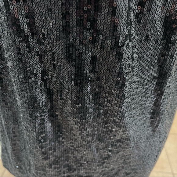 Laundry by Shelli Segal One Shoulder Sequin Dress Size 4 - Picture 7 of 11